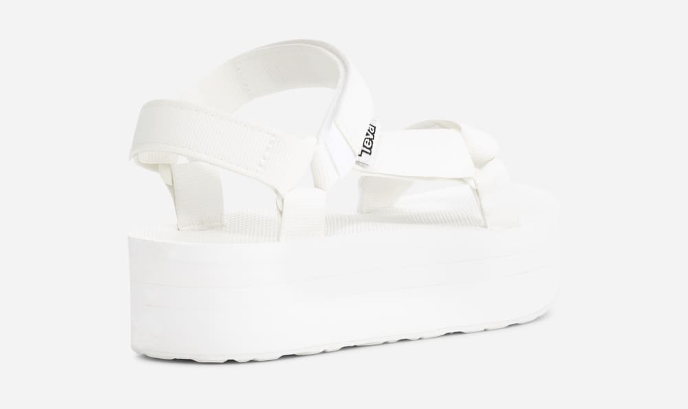 Sandalias de Plataforma Teva Flatform Universal Hombre Blancos Claro | México-5170