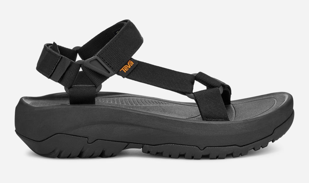 Sandalias de Plataforma Teva Hurricane Xlt2 Ampsole Hombre Negros | México-0572