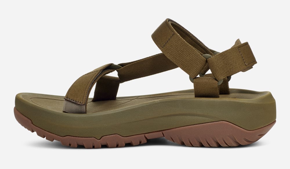 Sandalias de Plataforma Teva Hurricane Xlt2 Ampsole Mujer Verde Oliva Oscuro | México-5164