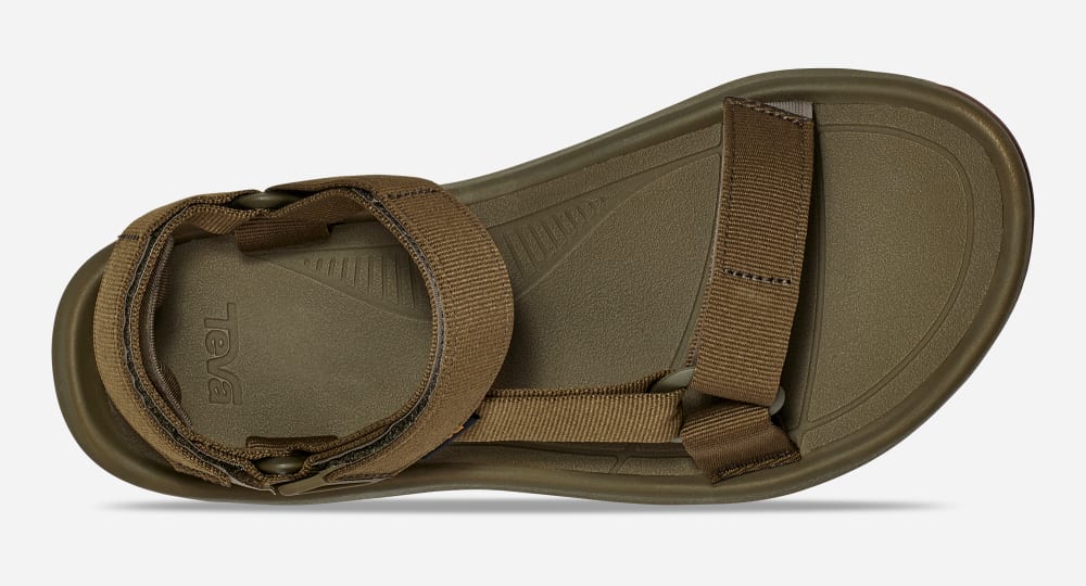 Sandalias de Plataforma Teva Hurricane Xlt2 Ampsole Mujer Verde Oliva Oscuro | México-5164