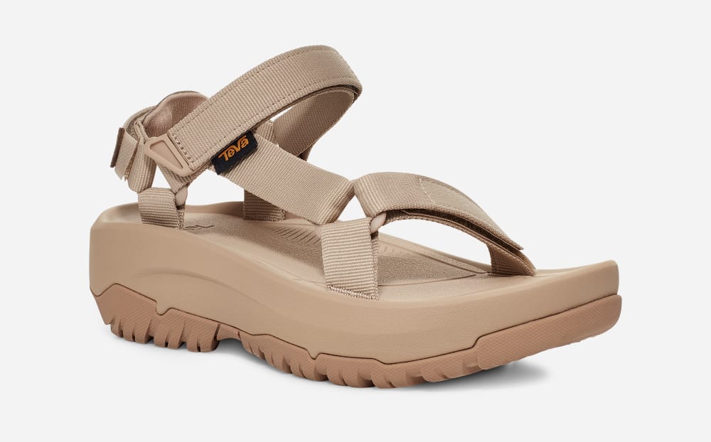 Sandalias de Plataforma Teva Hurricane Xlt2 Ampsole Mujer Beige | México-7052