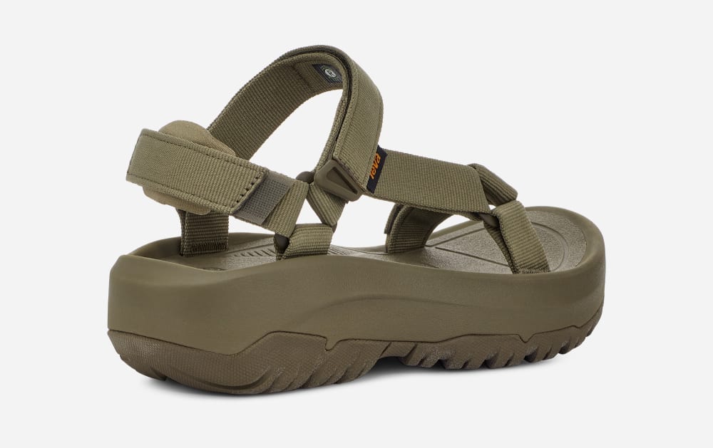 Sandalias de Plataforma Teva Hurricane Xlt2 Ampsole Mujer Verde Oliva | México-7831