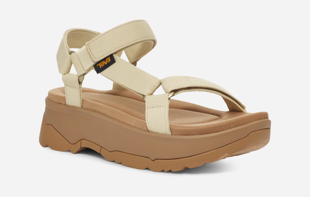 Sandalias de Plataforma Teva Jadito Universal Mujer Beige | México-9352