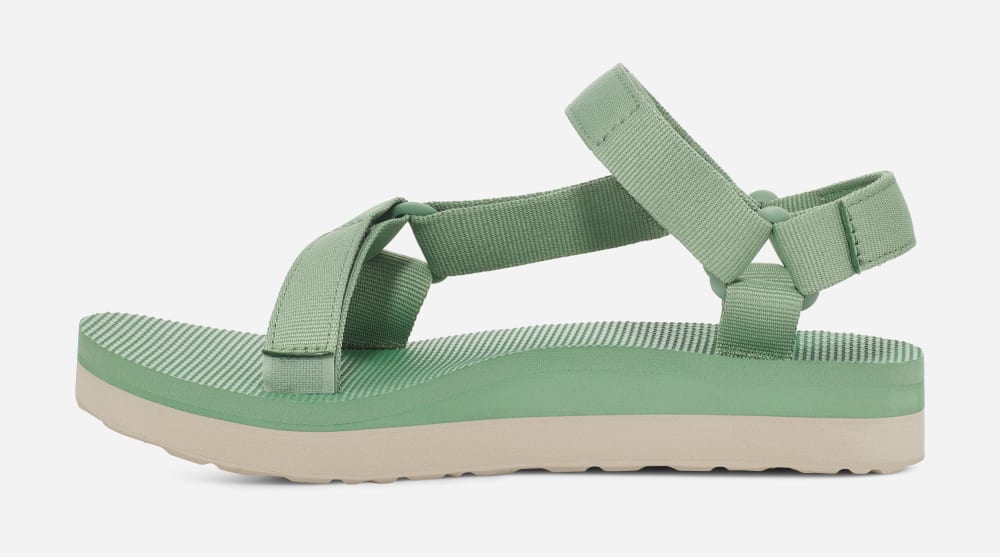 Sandalias de Plataforma Teva Midform Universal Mujer Verdes | México-0978