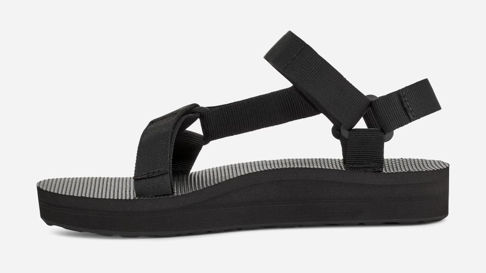 Sandalias de Plataforma Teva Midform Universal Mujer Negros | México-8071