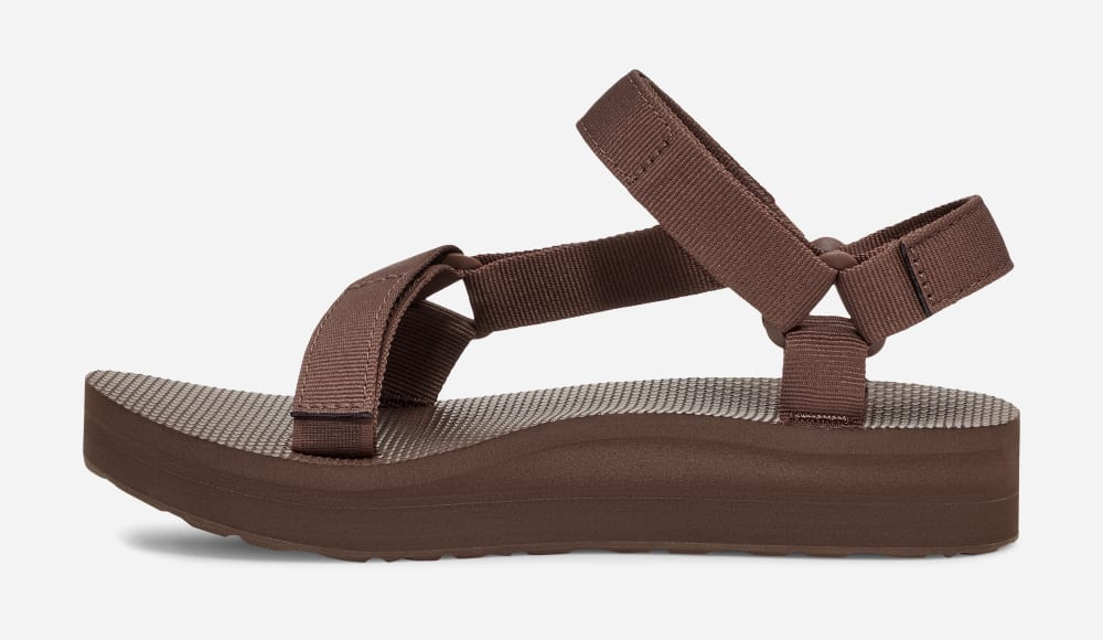 Sandalias de Plataforma Teva Midform Universal Mujer Marrom | México-9078