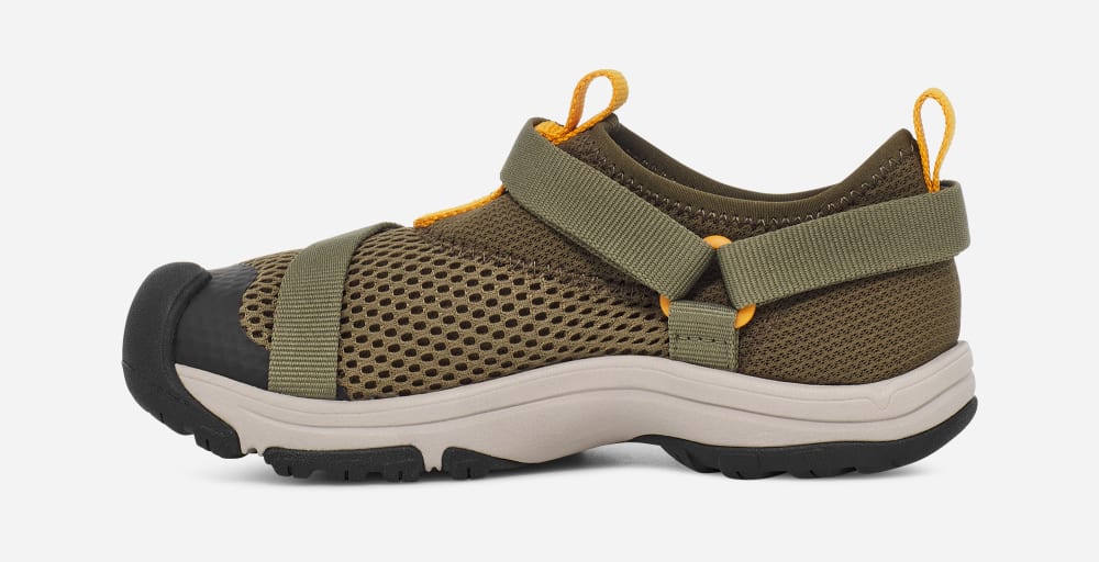 Tenis Senderismo Teva Outflow Universal Niños Verde Oliva Oscuro Verde Oliva | México-3062