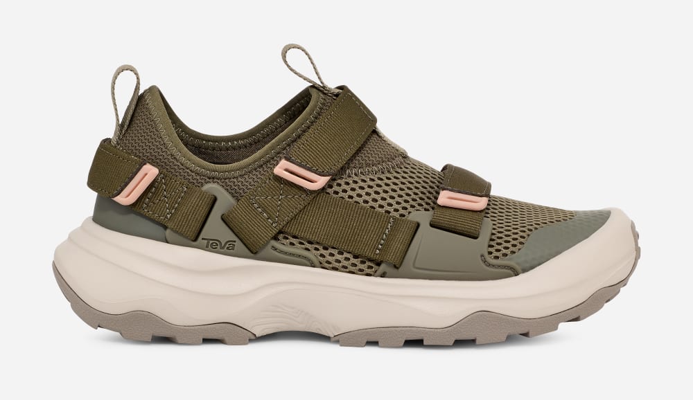 Tenis Teva Outflow Universal Mujer Verde Oliva | México-2457