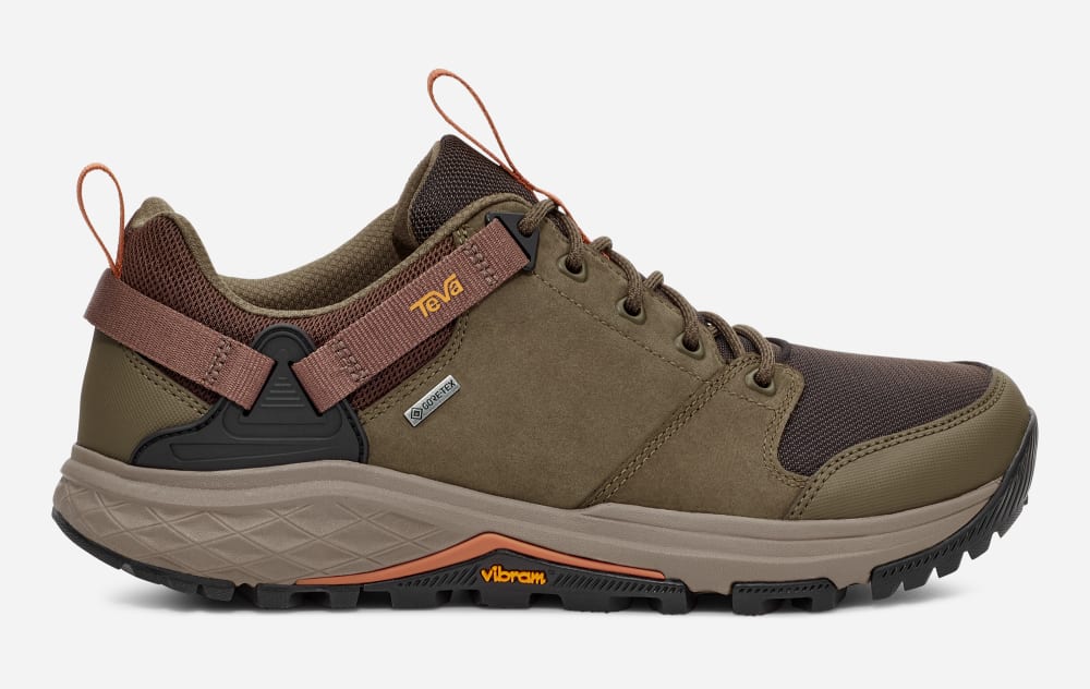 Botas Montaña Teva Grandview GTX Low Hombre Marrom Verde Oliva Oscuro | México-7194