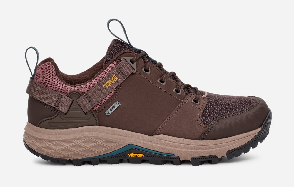 Botas Montaña Teva Grandview GTX Low Mujer Marrom Oscuro | México-7103