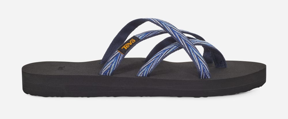 Chanclas Teva Olowahu Mujer Azules | México-7892