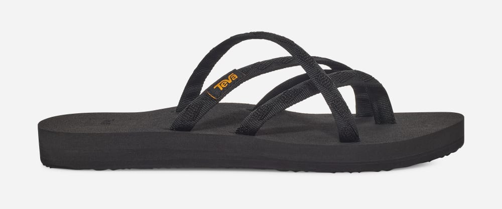 Chanclas Teva Olowahu Mujer Negros Negros | México-3012