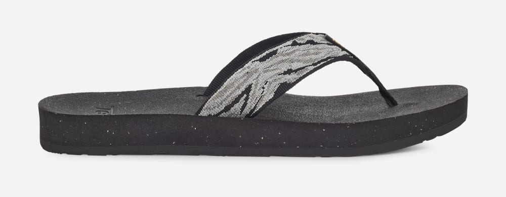 Chanclas Teva Reflip Mujer Negros Blancos | México-2108