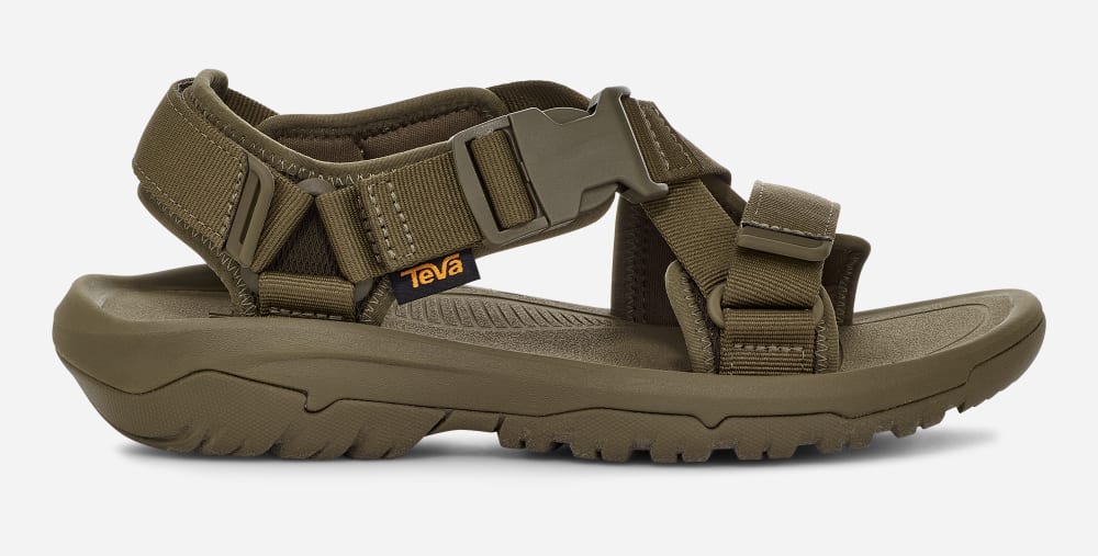 Sandalias Senderismo Teva Hurricane Verge Hombre Verde Oliva Oscuro | México-7584