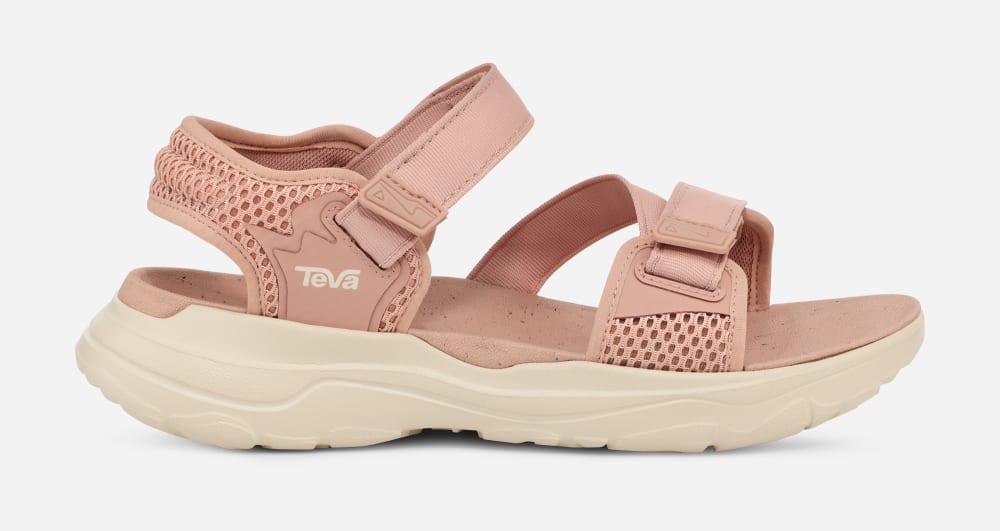 Sandalias Senderismo Teva Zymic Mujer Beige | México-6423