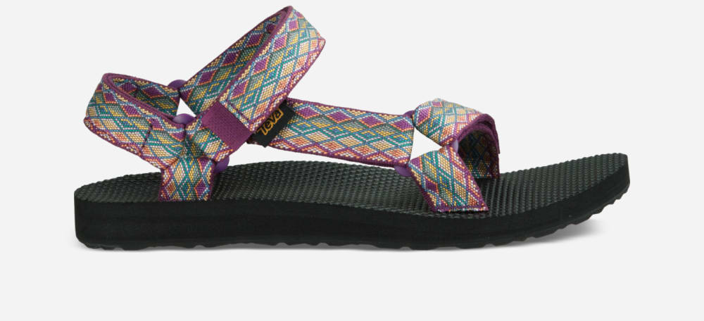 Sandalias Teva Original Universal Mujer Morados Oscuro Multicolor | México-0724