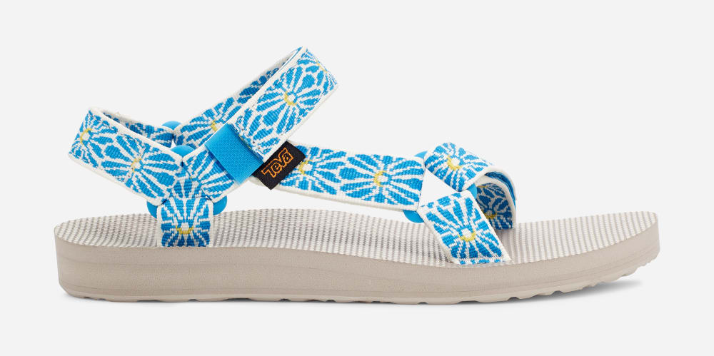 Sandalias Teva Original Universal Mujer Flores Azules | México-4710