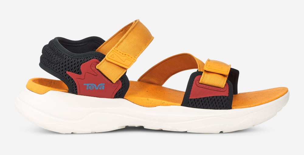 Sandalias Teva Zymic Hombre Dorados Naranjas | México-9087