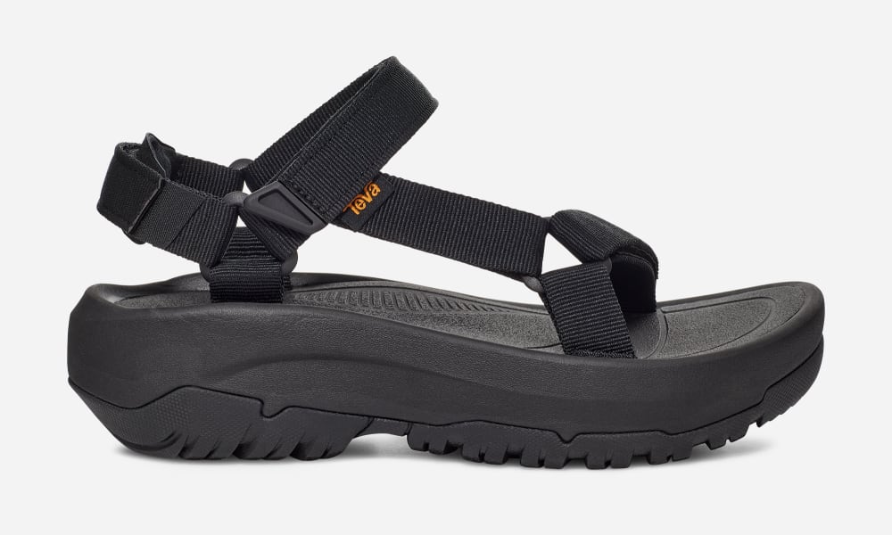 Sandalias de Plataforma Teva Hurricane Xlt2 Ampsole Hombre Negros | México-4508